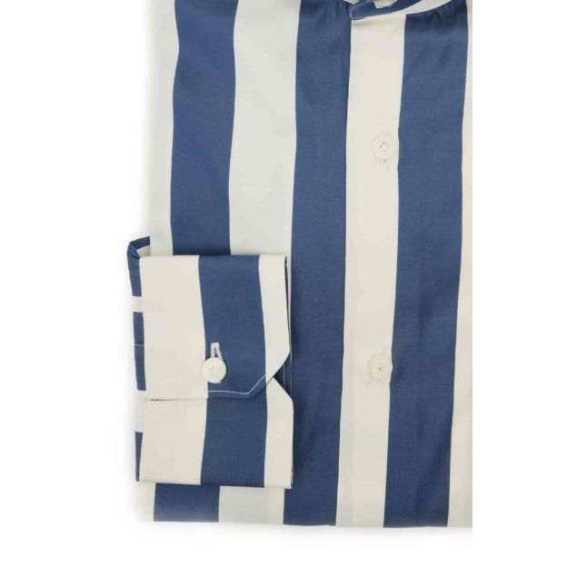 Fine Cotton- Blue and White